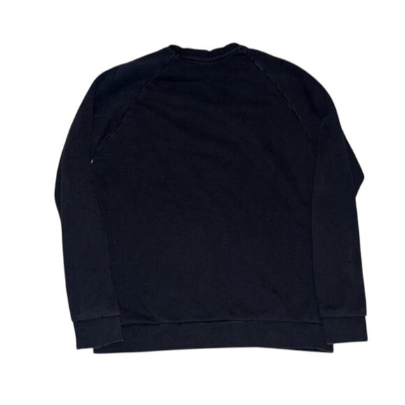 Black Adidas crewneck sweatshirt with embroidered logo - Picture 3 of 3